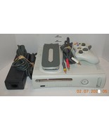 Microsoft Xbox 360 White Console System NO HDMI 100% Complete 20GB HD - $131.18