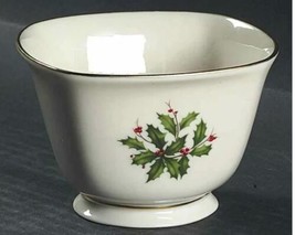 Treat Bowl Holiday (Dimension) by LENOX Hollyberry Width 4 1/4 in Height 3 in - £11.86 GBP