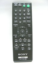 Sony DVD Remote Control RMT D187A Used - $13.98