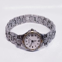 Bulova Women&#39;s Ladies 96R04 Quartz 16 Diamond Accent Stainless Steel Wat... - $69.19