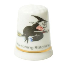 Fenton China For Bewitching Stitching Wookey Hole Caves and Mill Thimble - $11.12