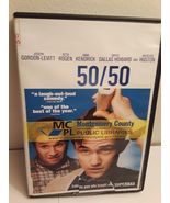 50/50 (DVD, 2012) Ex-Library Joseph Gordon-Levitt - $109.00 MXN