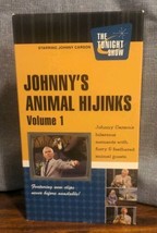 Johnny Carson&#39;s Animal Hijinks - VHS Tape - Tonight Show - Volume 1 - Good - £7.74 GBP