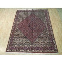 7x9 Authentic Hand Knotted High End Bijar Rug B-72739 - £1,134.15 GBP