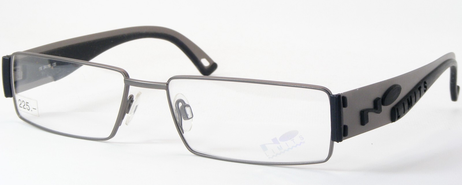 No Limits by AMA 8502 001 Matt Grey /Black UNIQUE RARE EYEGLASSES 54-15-... - $115.01