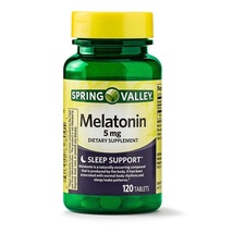 Spring Valley Melatonin Sleep Support 5mg 120 Tablets - $19.89