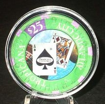 (1) $25. Tropicana Casino Chip - 1981 - Atlantic City, New Jersey - $59.95