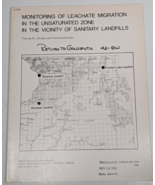 Monitoring of Leachate Migration in the Unsaturated Zone in the Vicinity... - $61.67 CAD