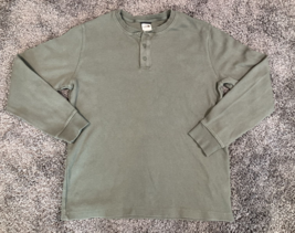 The North Face Henley Shirt Mens Large Olive Camping Hiking Outdoors Cas... - £14.92 GBP