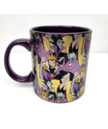 Disney Villains Mug Maleficent Ursula Cruella DeVille Wicked Queen Purpl... - £8.39 GBP