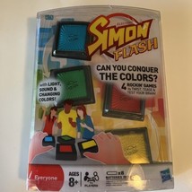 NEW SIMON FLASH Hasbro Electronic Game Cubes with Light, Sound & Changing Colors - $17.77