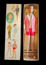 1961 Vintage Barbie  KEN  Doll #750 EXC  BOX Stand Sandals - £223.18 GBP