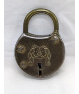 Antique Bulldog Lock Pad Almost 2&quot; - $98.99