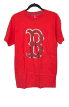 Majestic Homme Boston Red Sox Rouge Push Through Ras Cou T-Shirt, Rouge, M - £15.57 GBP