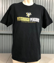 Pittsburgh Penguins Mario Lemieux Era NHL Eastern Conference Tee-Shirt  ... - £9.25 GBP