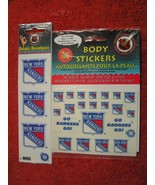 NHL Official Licensed Lot NY Rangers Sticker Decals &amp; Body Stickers USA ... - £2.38 GBP