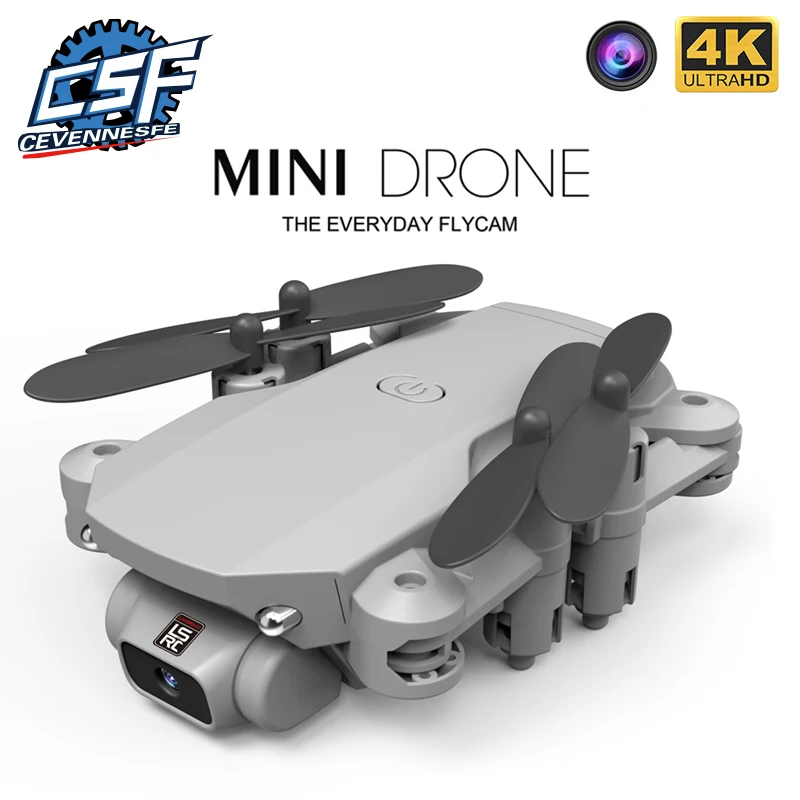 Game Fun Play Toys Cevennesfe New Mini Drone 4K 1080P Hd Camera Wi Fi Fpv Air Pre - £46.36 GBP