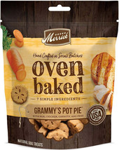 Merrick Oven Baked Grammys Pot Pie Natural Dog Treats - High-Protein, Grain-Free - £9.39 GBP