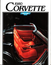 Original 1980 Chevrolet Corvette Dealer Sales Brochure Large Poster - $22.24
