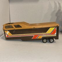 VINTAGE ERTL  WESTERN CHAMPIONSHIP RODEO PLAY HORSE TRAILER 18” Living Q... - $18.43