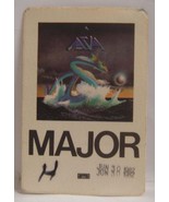 ASIA / YES / EMERSON LAKE PALMER - ORIGINAL CLOTH TOUR BACKSTAGE PASS *L... - $10.00