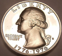 1976-S Washington Quarter Bicentennial Proof Free Sh - £6.01 GBP