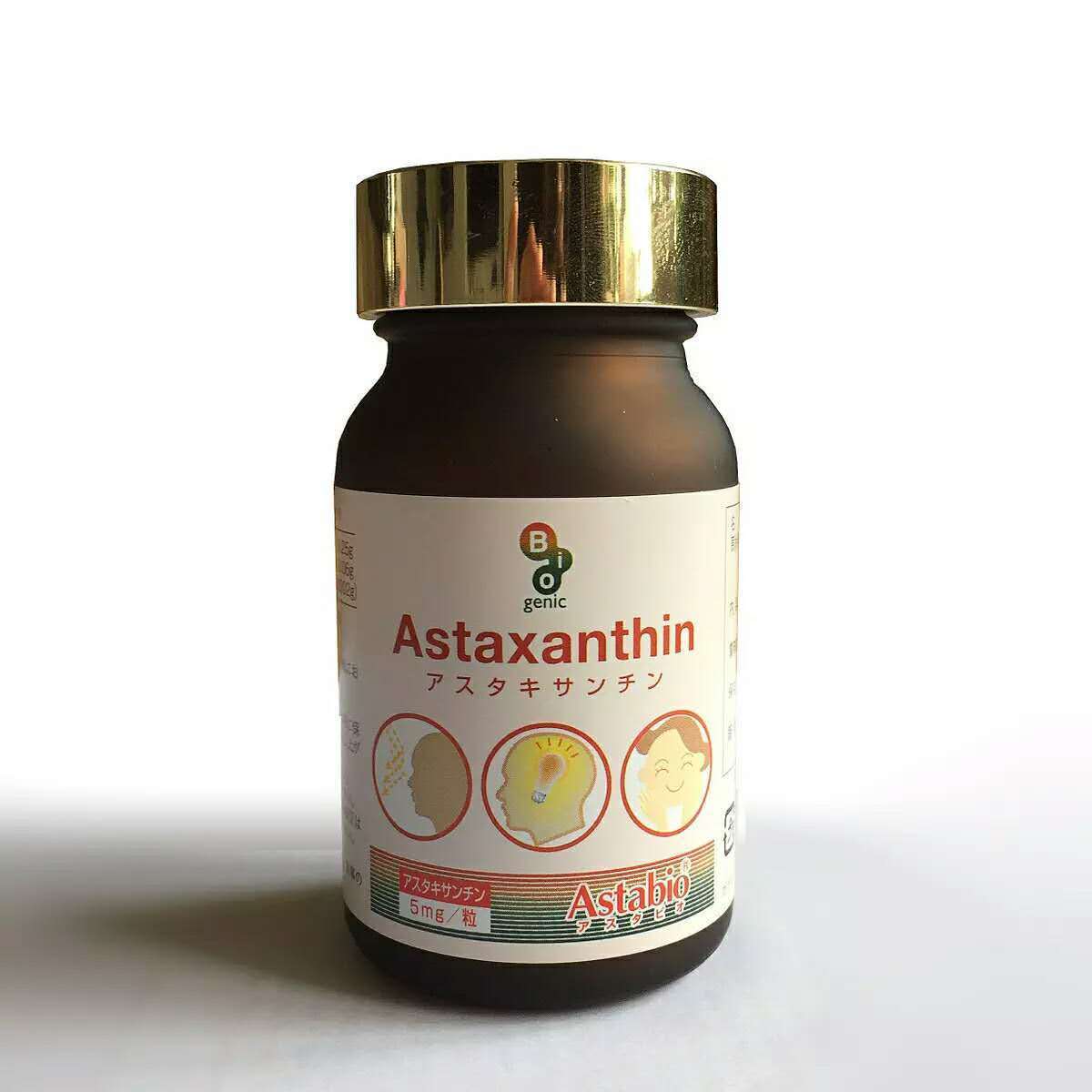 Astabio Astaxanthin 5mg Capsules (60 per bottle) - $41.33