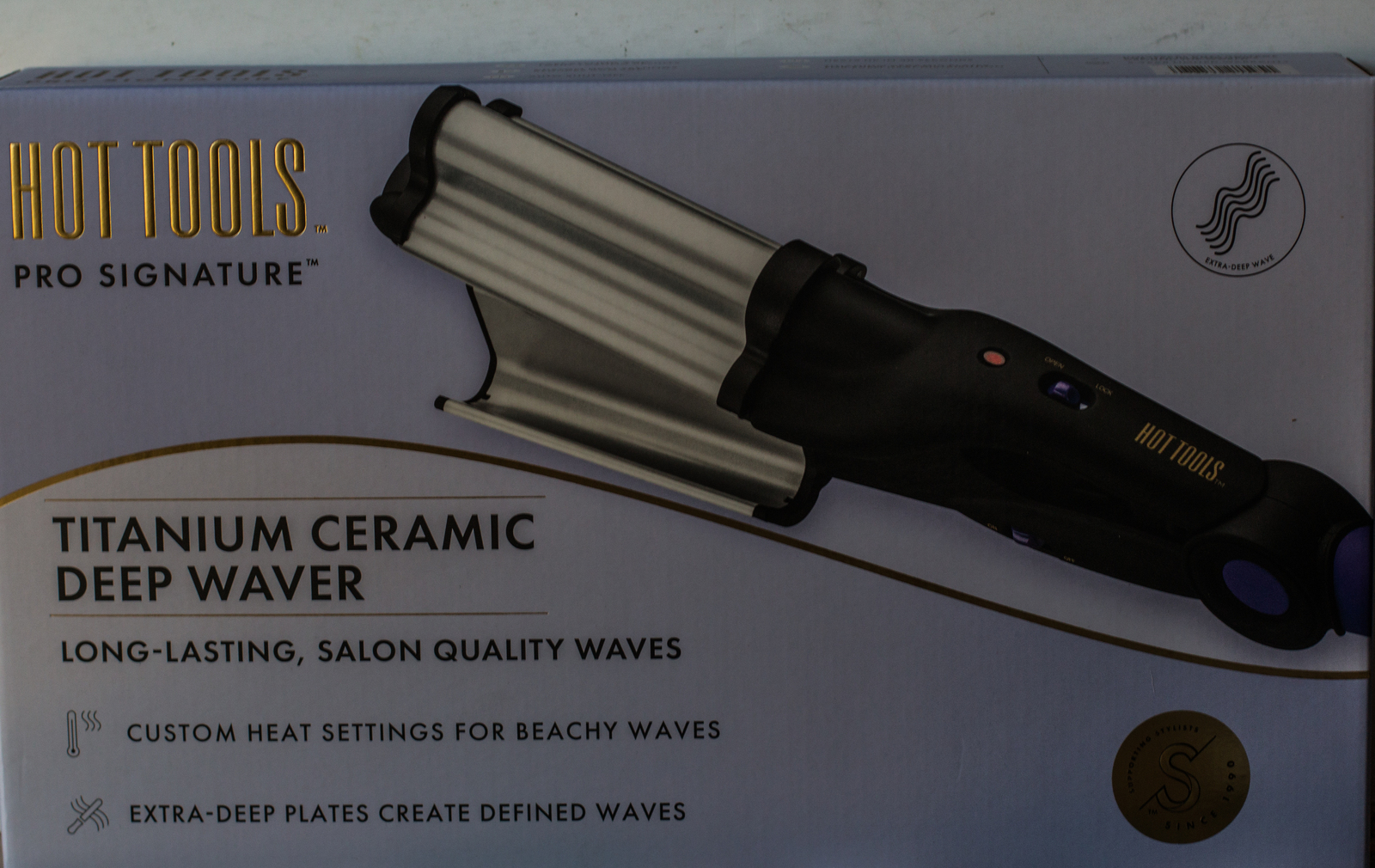 hot tools titanium ceramic deep waver - $51.50