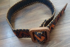 Handmade Embroidery Armenian Belt, Taraz Belt, Traditional Carpet Rug Belt  - $49.00
