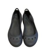 CROCS Kadee Black Ballet Flats Slip-On Shoes Womens Size 9 Comfort Casua... - $18.00