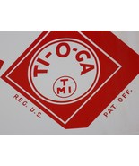 Tioga Feeds Waverly, NY Metal Sign - €423,87 EUR