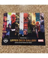 Marvel Upper Deck Gallery Limited Edition Premium Art Prints Product Guide - $9.95