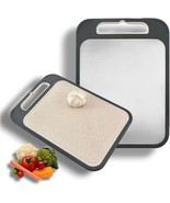 Stainless Steel/Wheat Straw Cutting Board, Dual-Sided 14”x10”, DW Safe, ... - $406.21 MXN