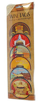 Grand Hotels Paper Buffet WINE TAGS Markers One Pk of 24 (6 Designs) #54086 - £4.71 GBP