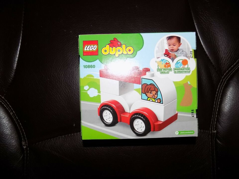 LEGO DUPLO My First Race Car Building Blocks Set 10860 6 Pieces NEW - $26.68
