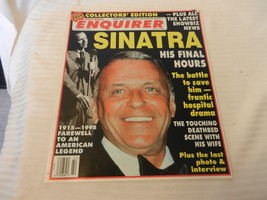 Sinatra His Final Hours National Enquirer Collectors Edition June 2, 1998 - £23.53 GBP