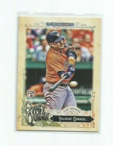 Primary image for YULIESKI GURRIEL (Houston Astros) 2017 TOPPS GYPSY QUEEN ROOKIE CARD #22