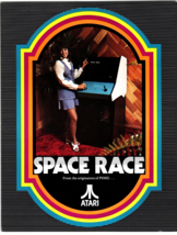 Space Race Arcade Flyer Original 1973 Video Game Retro Vintage Mod Groov... - $39.43