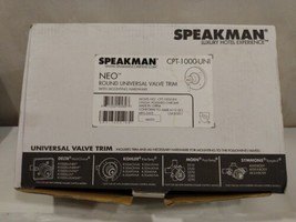 Speakman Neo 1-Handle Universal Shower Valve Trim Kit in Polished Chrome - £41.64 GBP