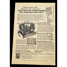 Commercial Trades Institute School Print Ad Vintage 1963 HVAC Training - $9.95