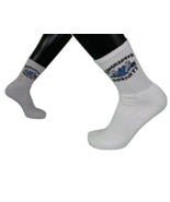 Deadstock Vintage 90s Spalding Charlotte Hornets Basketball Crew Socks 3... - $1,642.71 MXN
