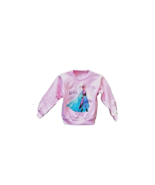 Disney Parks Frozen Anna &amp; Elsa Pullover Sweatshirt - Sz 5/6 - $27.34 CAD