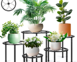 Metal Plant Stand, Anti-Rust Iron Plant Stands 5 Pack for Indoor and Out... - $43.45