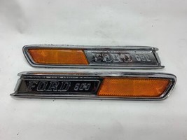 68-72 Ford Truck F-600 Left Right Hood Emblem Badge 1968-1972 69 70 71 F600 - £70.03 GBP