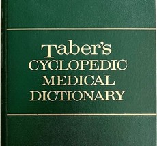 Taber&#39;s Cyclopedic Medical Dictionary 9th Ed 1963 Encyclopedia Antique S... - $39.99