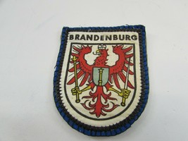 Vintage German Bradenburg Crest Patch 33685 Souvenir - £14.00 GBP