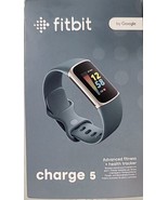 Fitbit Charge 5 Activity Tracker - Steel Blue/Platinum Stainless Steel -... - £76.41 GBP