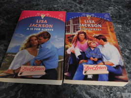 Silhouette SE Lisa Jackson lot of 2 Love Letters Series Paperbacks - £1.88 GBP