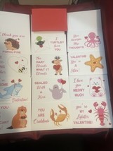 Cute Animal Sweet Message Valentine&#39;s Day Cards-Blank Inside-12 Designs ... - £15.94 GBP