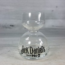 Jack Daniel&#39;s Whisky Double Shot &amp; Chaser One Shot Glass Old No. 7 Genuine Goods - $19.39